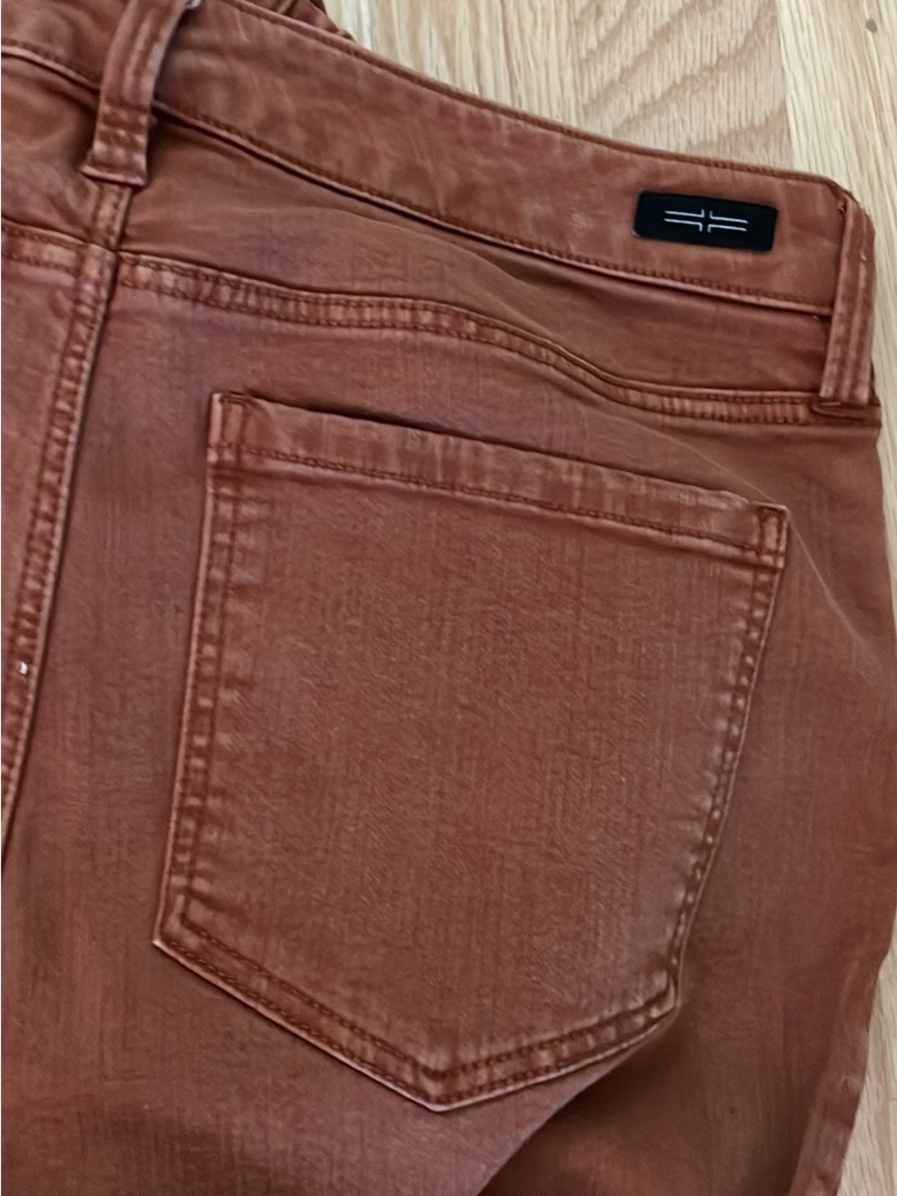 Women’s Rust Brown Jean - Classic Back Pocket Style